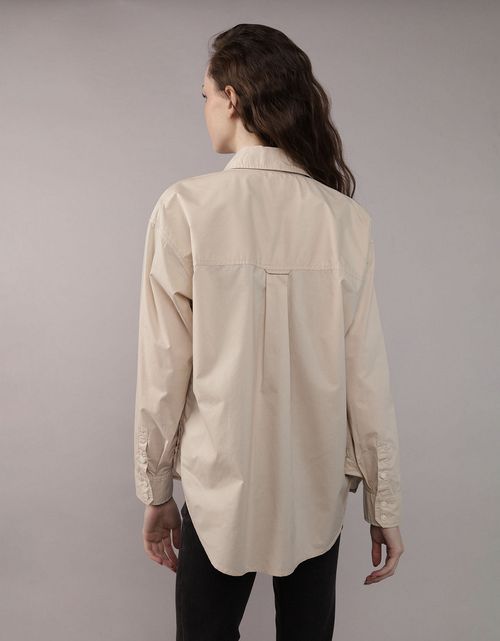 Camisa Clásica de Botones Corte Perfecto para Mujer