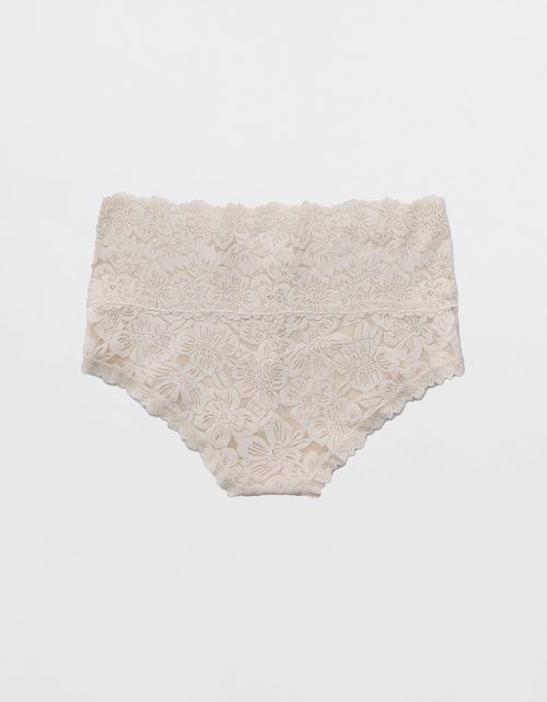 Panty Cheeky Show Off Rosey de Encaje Aerie