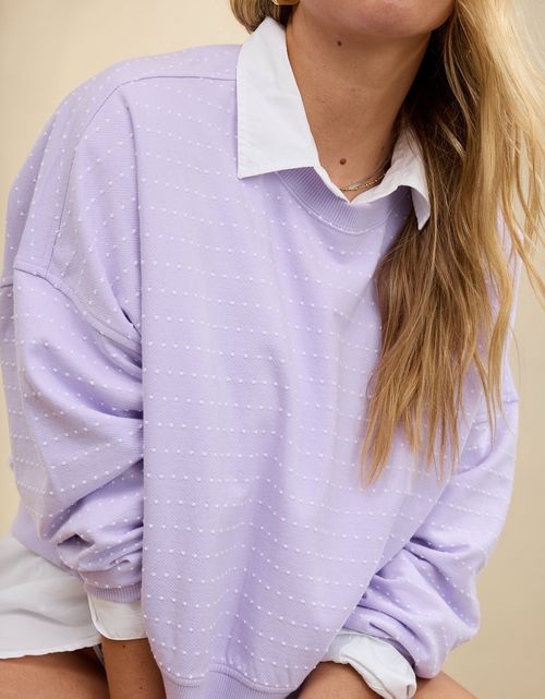 Buzo Take It Easy Cuello Redondo para Mujer Aerie