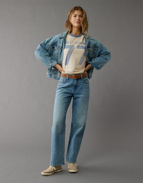 Camiseta Ringer con Gráfico para Mujer