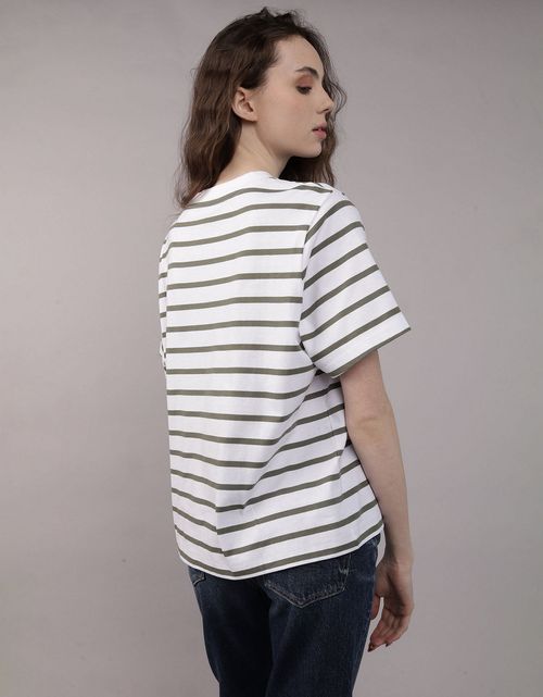 Camiseta Clásica de Rayas para Mujer
