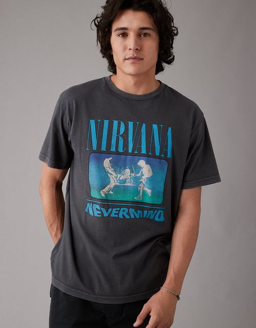Camiseta gráfica de Nirvana Ae