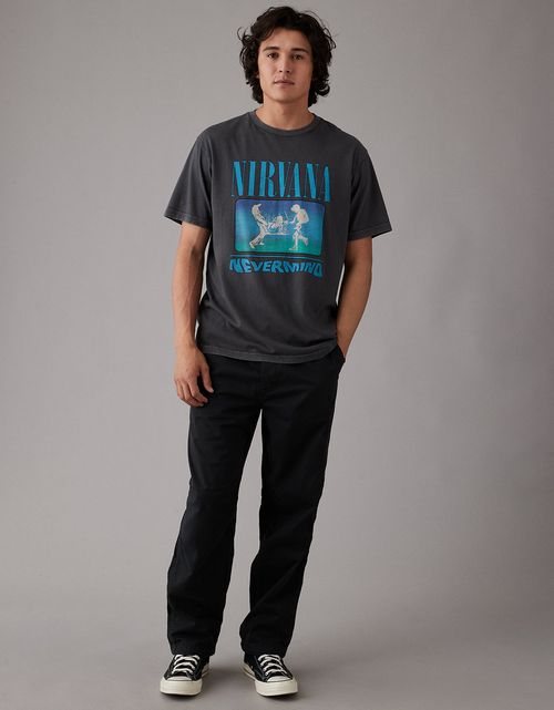 Camiseta gráfica de Nirvana Ae