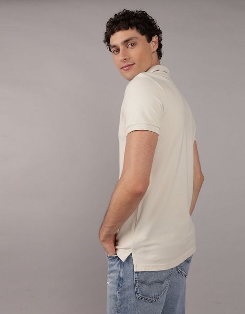 Polo en Tejido Piqué Slim Fit para Hombre