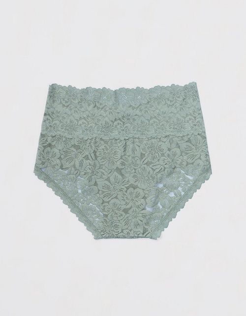 Panty Cheeky con Encaje Floral Rosey Show Off de Aerie