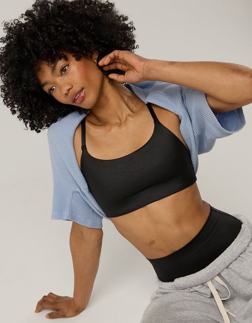 Sujetador Deportivo Brillante con Tirantes Offline by Aerie Goals