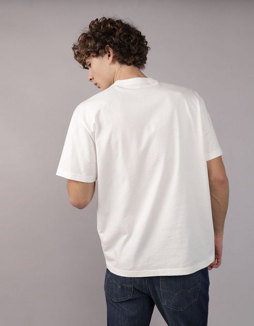 Camiseta gráfica con logotipo aplicado de AE
