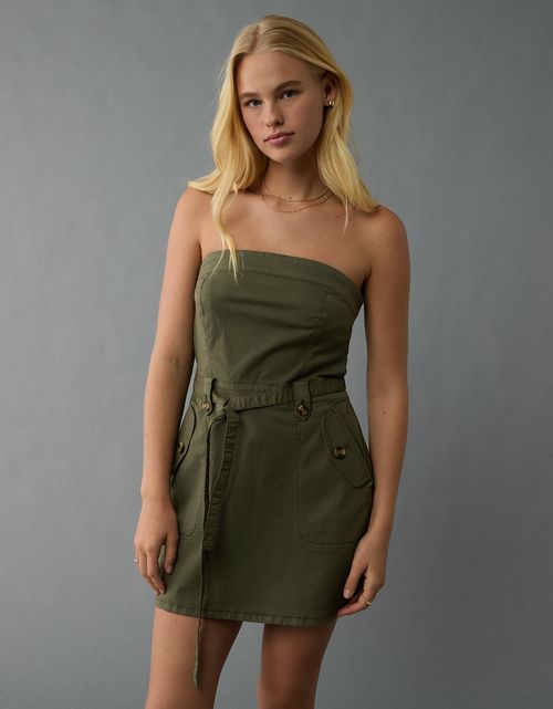 Vestido Utility Mini Ae Tube