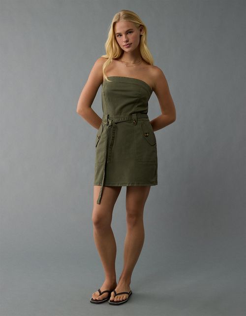Vestido Utility Mini Ae Tube