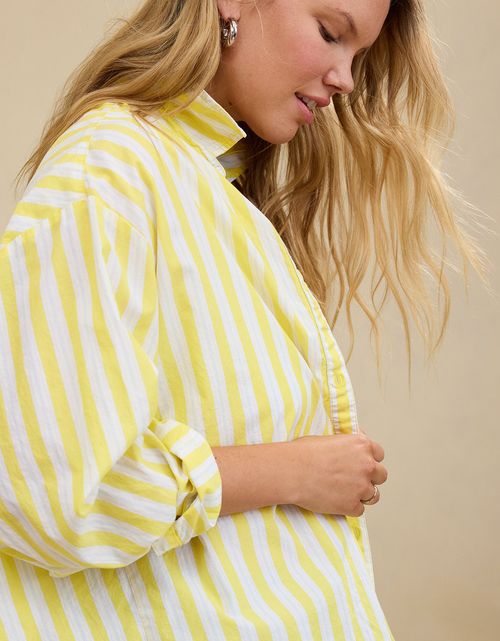 Aerie Buen día Camisa de Botones