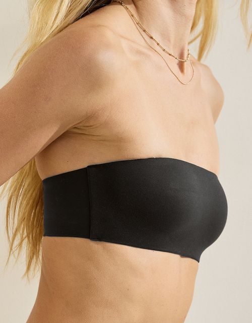 Smoothez Bralette tipo bandeau con ligero forro