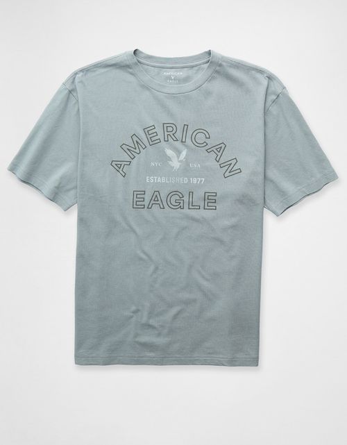 Camiseta Gráfica con Logo Ae