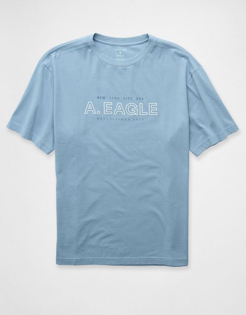Camiseta Gráfica con Logo Ae