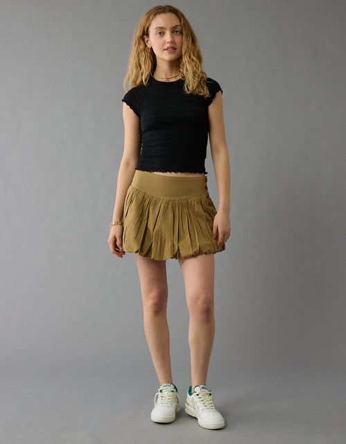 Falda pantalón burbuja elástica Ae
