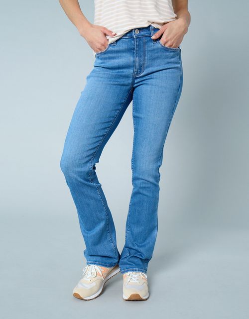 Jeans anchos de pierna ancha súper talle alto y elástico de AE con caída soñadora