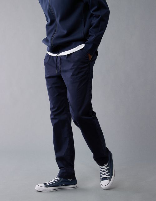Pantalón atlético ajustado con pliegues Ae Flex de tiro alto.