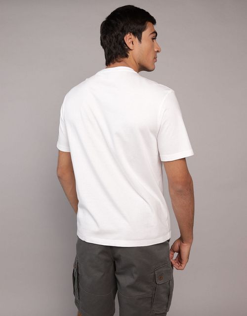 Camiseta Gráfica con Logotipo Elevado Ae