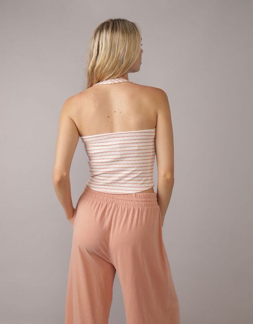 Top de tirantes estilo corsé