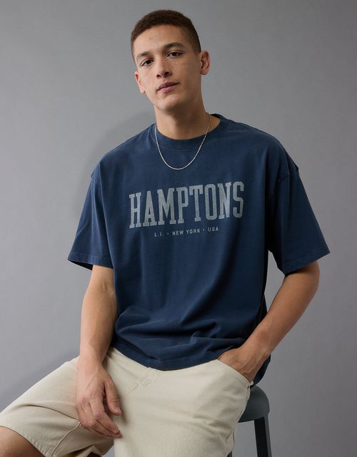 Camiseta Gráfica de Destino Ae Boxy