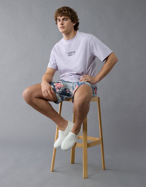 Camiseta Gráfica con Logo Ae