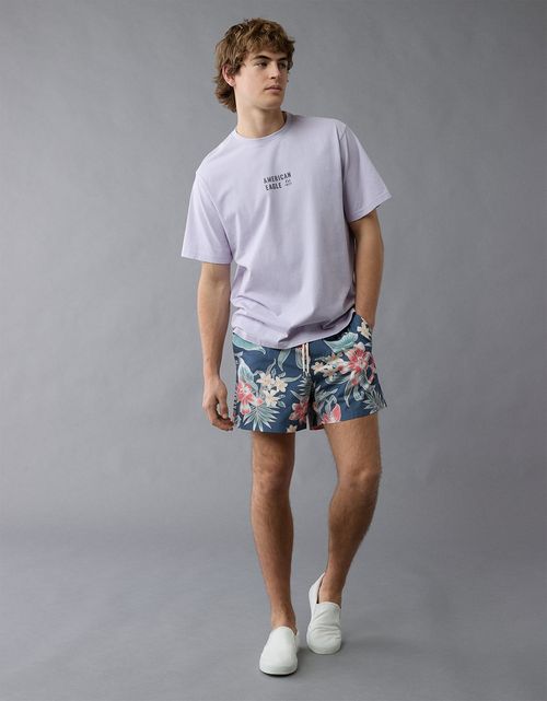 Camiseta Gráfica con Logo Ae