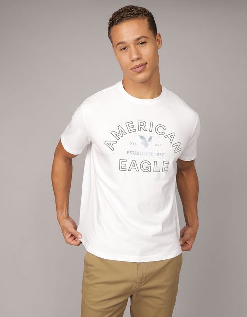 Camiseta Gráfica con Logo Ae