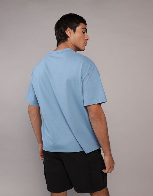 Camiseta Oversized con Gráfico para Hombre