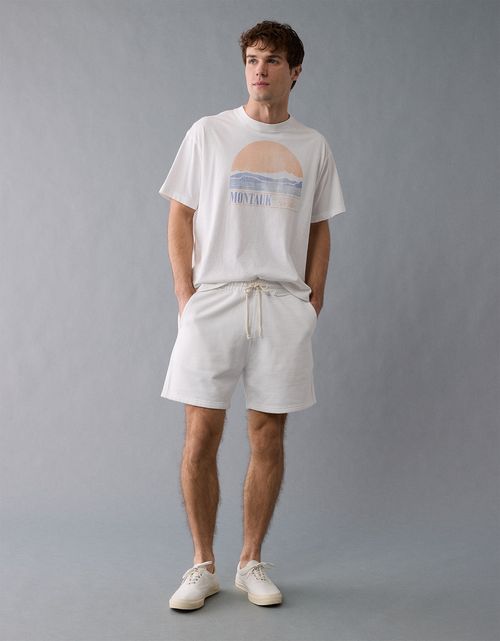 Camiseta Oversized con Gráfico para Hombre
