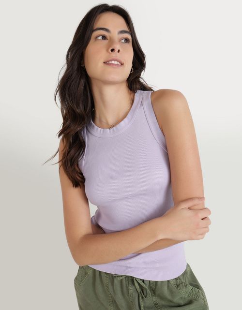 Camiseta Henley Aerie Real Soft® acanalada