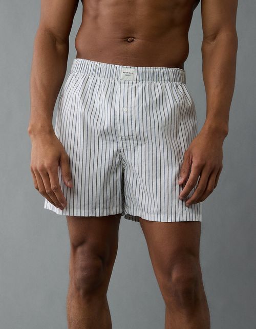 Boxer corto elástico a rayas Aeo