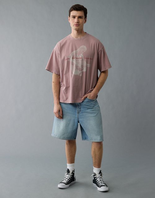 Camiseta Gráfica Ae Boxy Post Malone