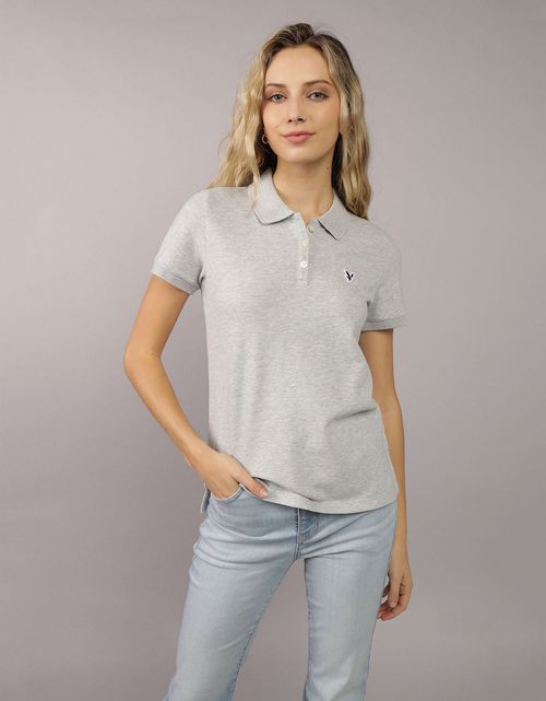 Camiseta tipo polo de mujer AE