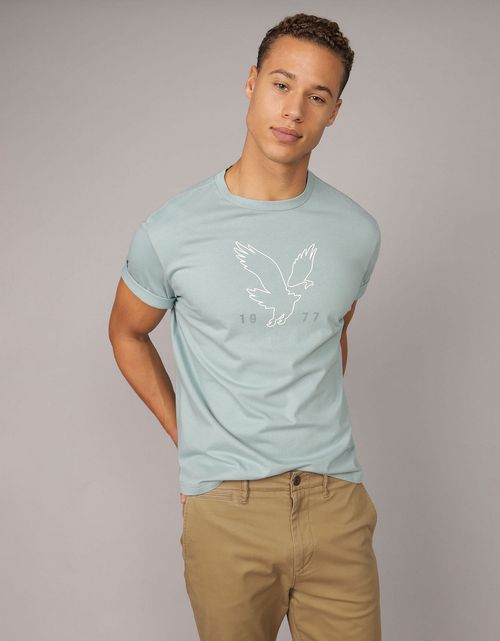 Camiseta Gráfica con Logo Ae