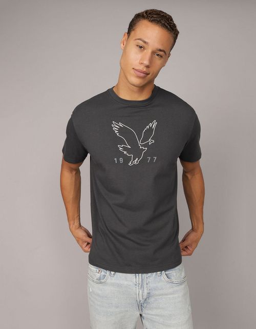 Camiseta Gráfica con Logo Ae