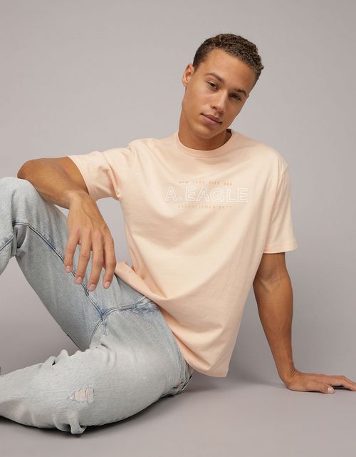 Camiseta Gráfica con Logo Ae