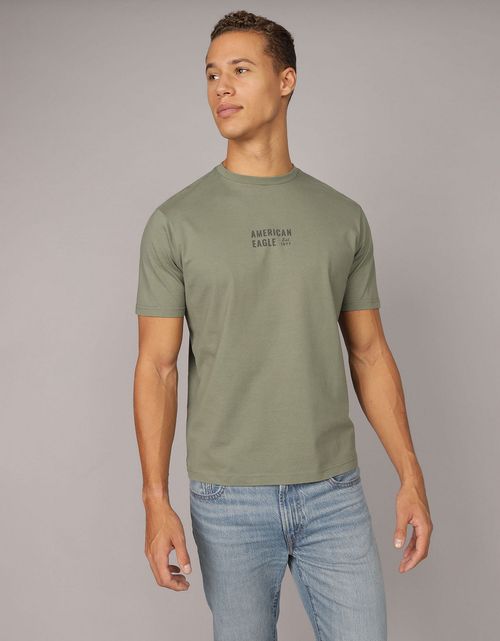 Camiseta Gráfica con Logo Ae