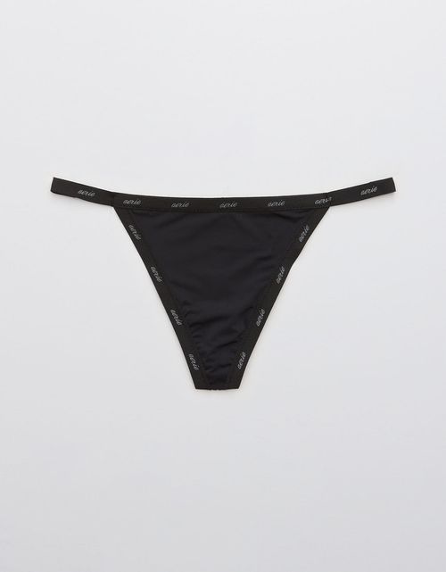 Undie Aerie Thong Smoothez en microfibra