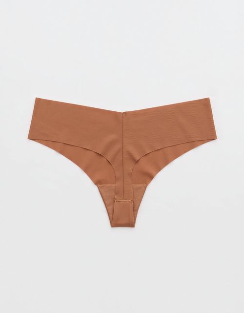 Smoothez sin costuras ropa interior tanga Show rib
