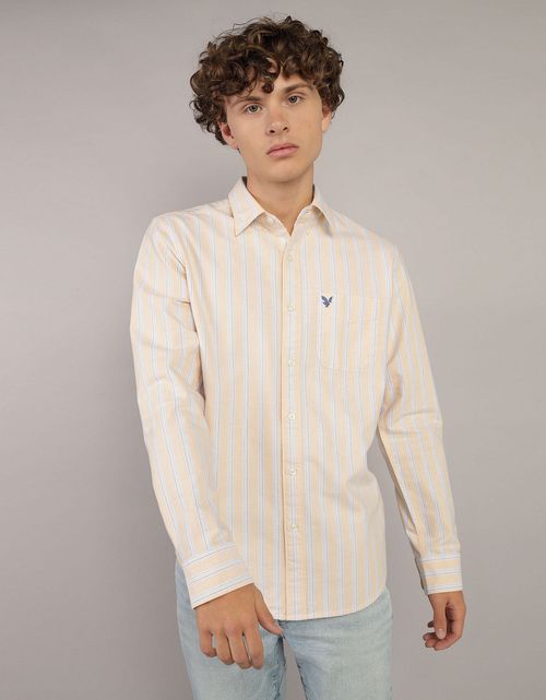 Camisa en Oxford Slim Fit de rayas para Hombre