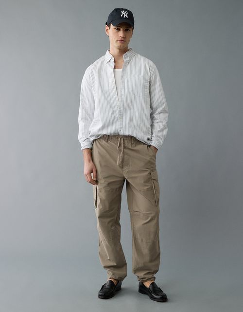 Pantalón Cargo Flex Holgado para Hombre