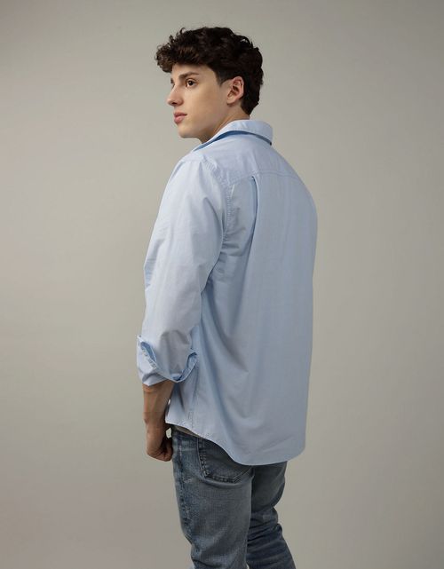 Camisa de botones Ae tipo Oxford