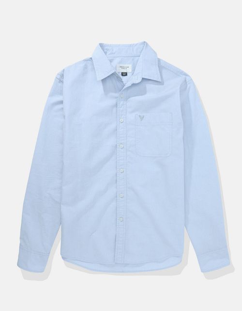 Camisa de botones Ae tipo Oxford