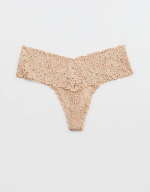 Undie Aerie con encaje tipo tanga