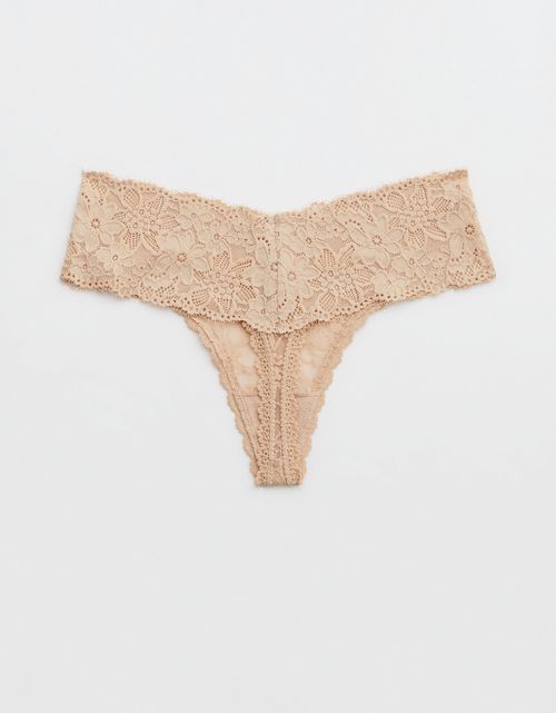 Undie Aerie con encaje tipo tanga