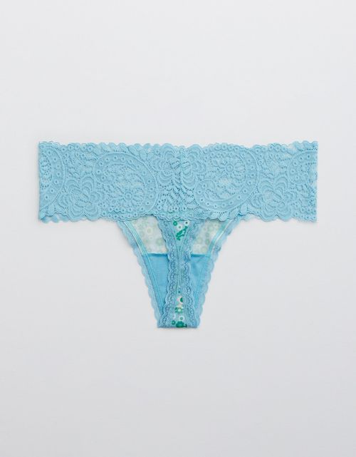 Tanga Aerie Shine Far Out de encaje