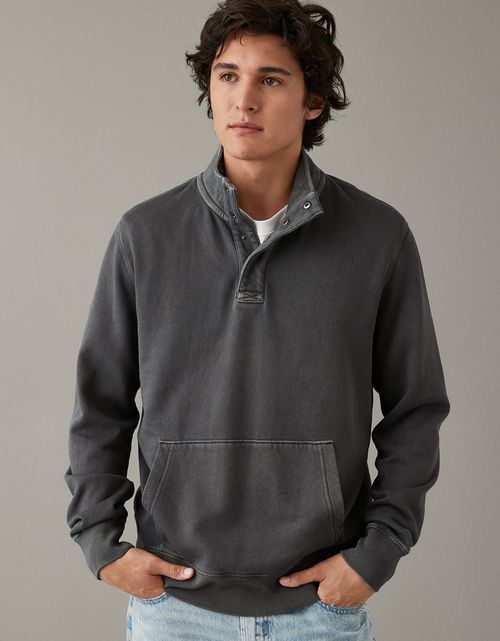 Chaqueta AE de lana con bolsillo canguro