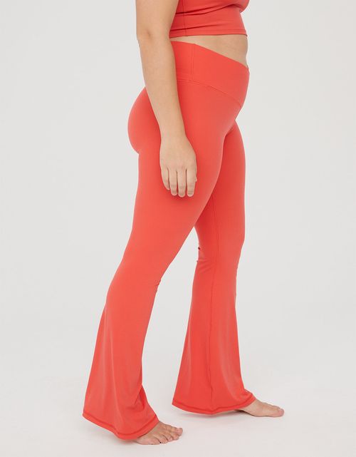 Leggings flare de tiro alto de mujer Offline