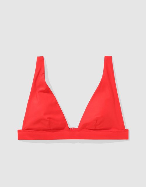 Top de Bikini con Escote Profundo Aerie