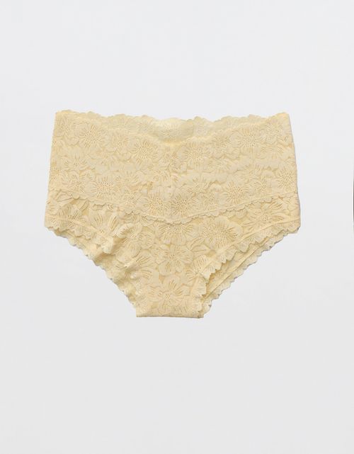 Panty Cheeky Show Off Rosey de Encaje Aerie