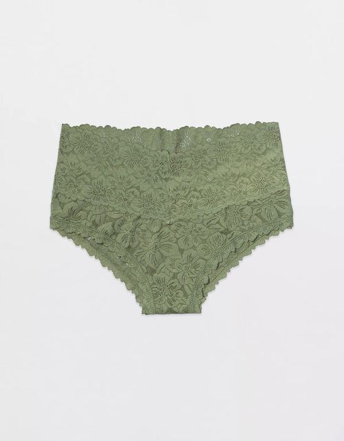 Panty Cheeky Show Off Rosey de Encaje Aerie